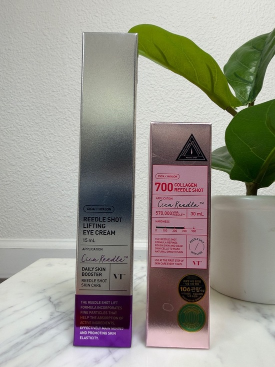 Vt Cosmetics Other - VT Cica Reeddle Needle Shot Lifting Eye Cream + Collagen Reedle Shot 700
